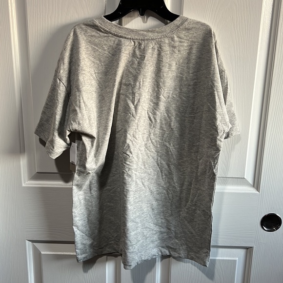 BP. Knit Oversize Tee, Size Small in Grey Light Hthr Alien...MSRP $29 - Picture 3 of 3